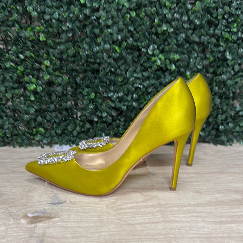Badgley Mischka Cher Crystal Embellished Pump - W8